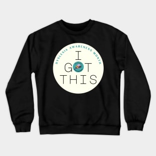 Dyslexia Awareness Month Crewneck Sweatshirt